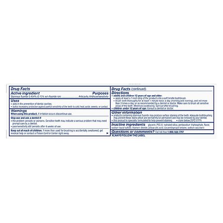 sensodyne rapid relief walgreens