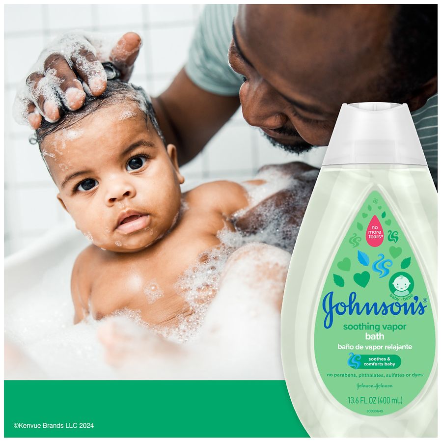 Johnson S Baby Soothing Vapor Bath To Relax Babies Walgreens