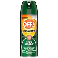 Deals List: 2-Pack Deep Woods Off! Sportsmen Insect Repellent II 6oz