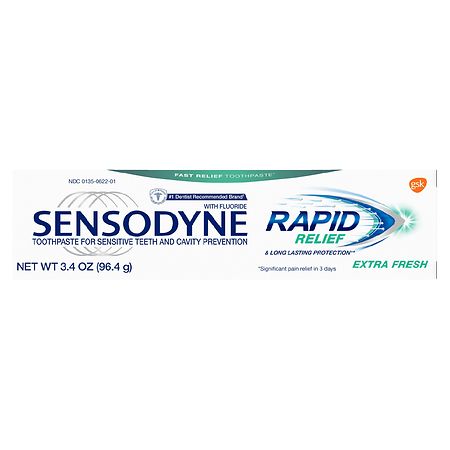 sensodyne rapid relief & long lasting protection