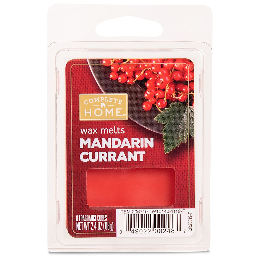  Complete Home Wax Melts Mandarin Currant 