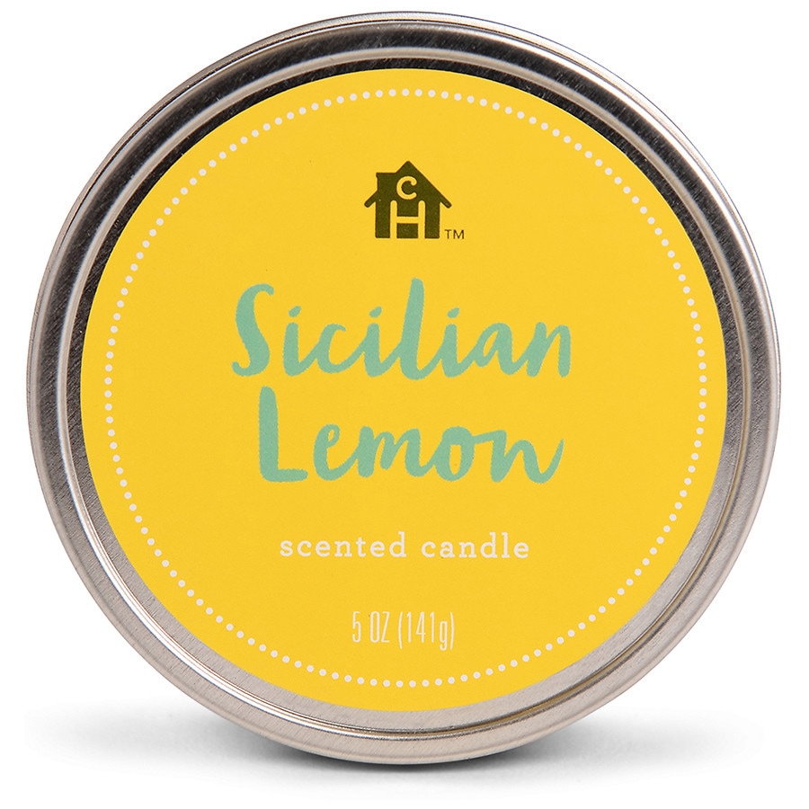  Complete Home Scented Candle Tin Sicilian Lemon 