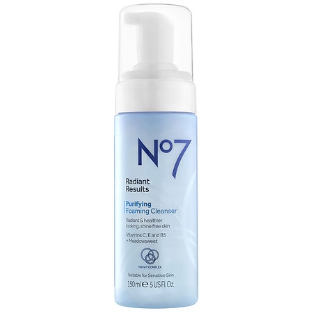 EAN 5000167255249 product image for No7 Radiant Results Purifying Foaming Cleanser - 5.0 fl oz | upcitemdb.com