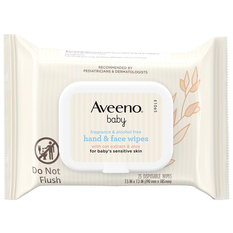 Aveeno Baby Daily Care Baby Wipes 72s 1 2 3 6 12 Packs