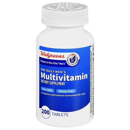 Walgreens Men’s Multivitamin Tablets - 200.0 ea Walgreens Men’s Multivitamin Tablets - 200.0 ea