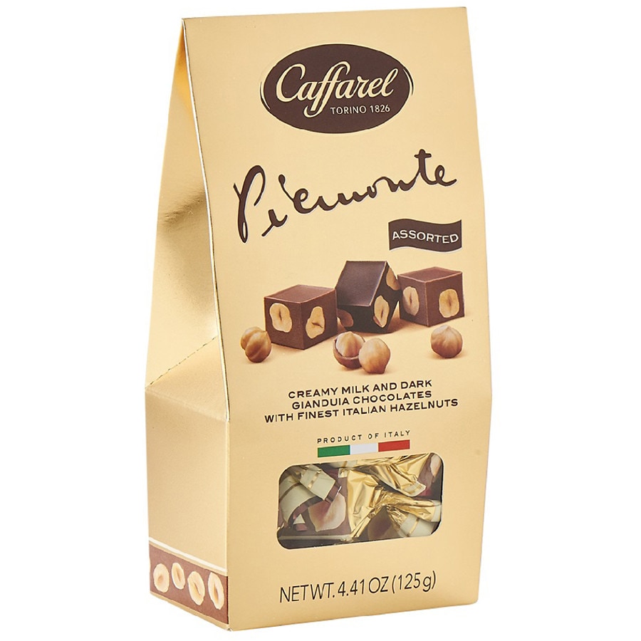 Piemonte Creamy Milk And Dark Gianduia Chocolates Pouch Milk And