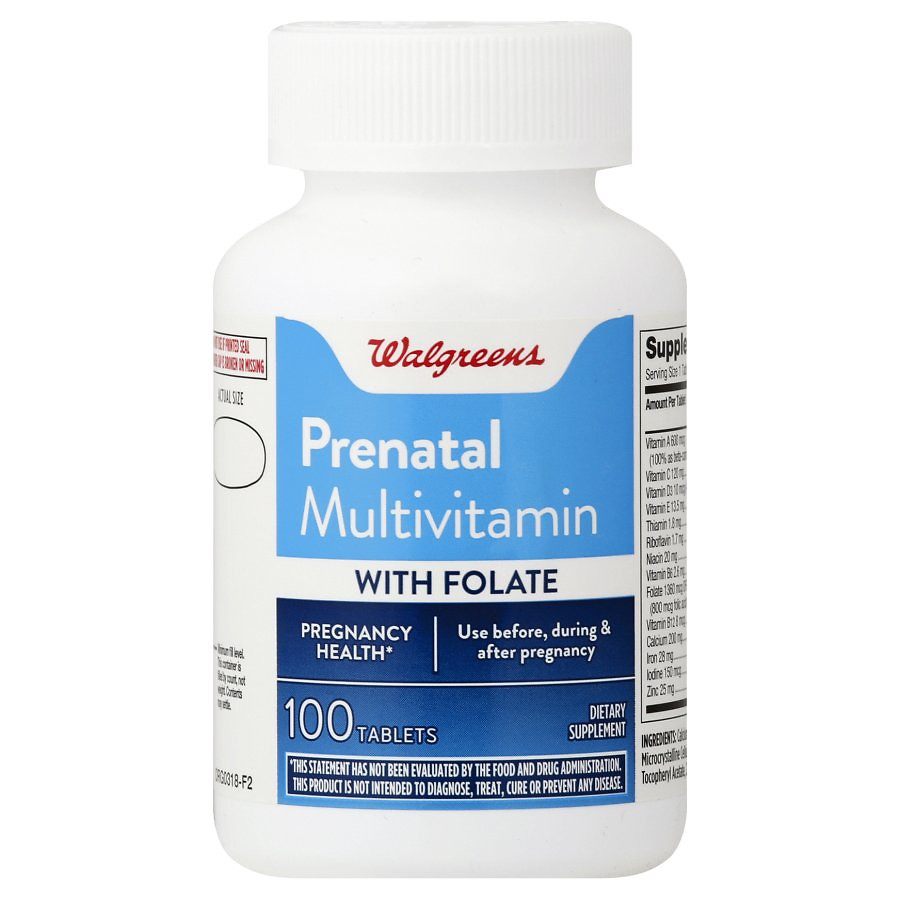 Walgreens Prenatal Multivitamin