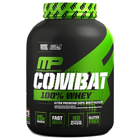 UPC 019962717024 product image for MusclePharm Combat 100% Whey - 80.0 oz | upcitemdb.com