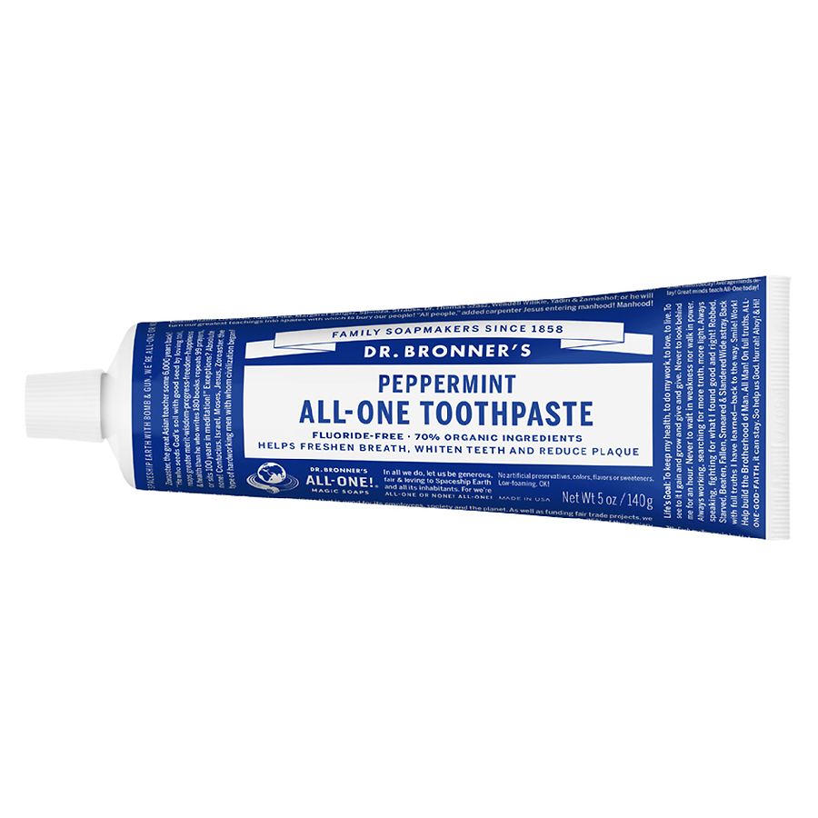 Dr. Bronner's Peppermint Toothpaste Peppermint