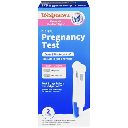 Walgreens Digital Pregnancy Test - 2 EA