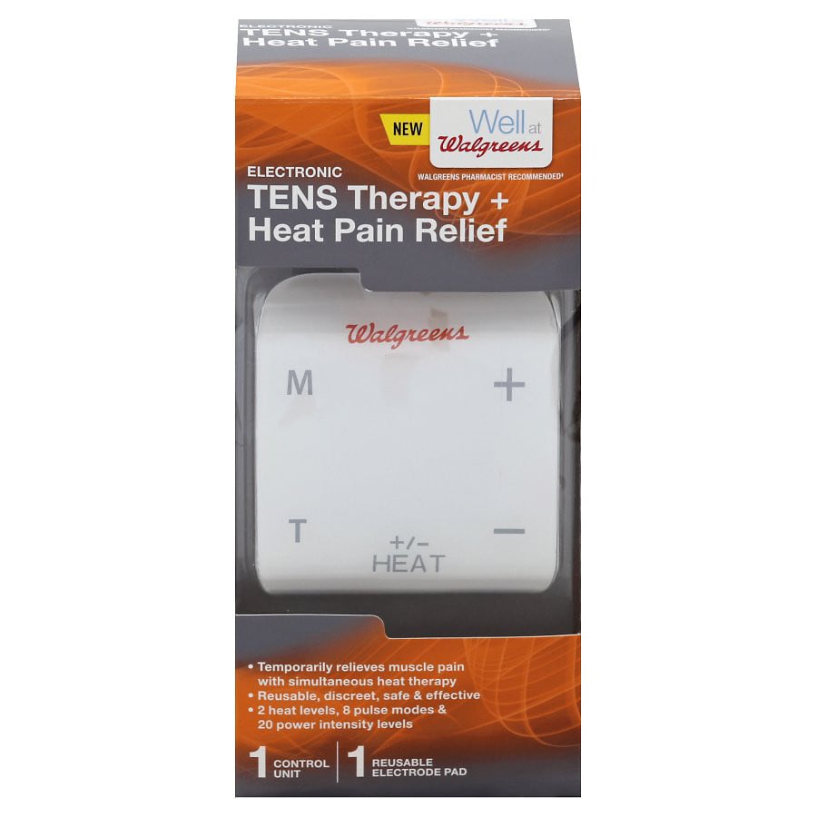  Walgreens TENS Therapy + Heat Pain Relief 