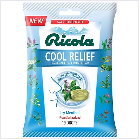 GTIN 036602420540 product image for Ricola Cool Relief Cough Drops Icy Menthol - 19.0 ea x 19 pack | upcitemdb.com