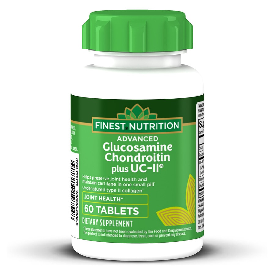  Finest Nutrition Advanced Glucosamine & Chondroitin Plus UC-II 