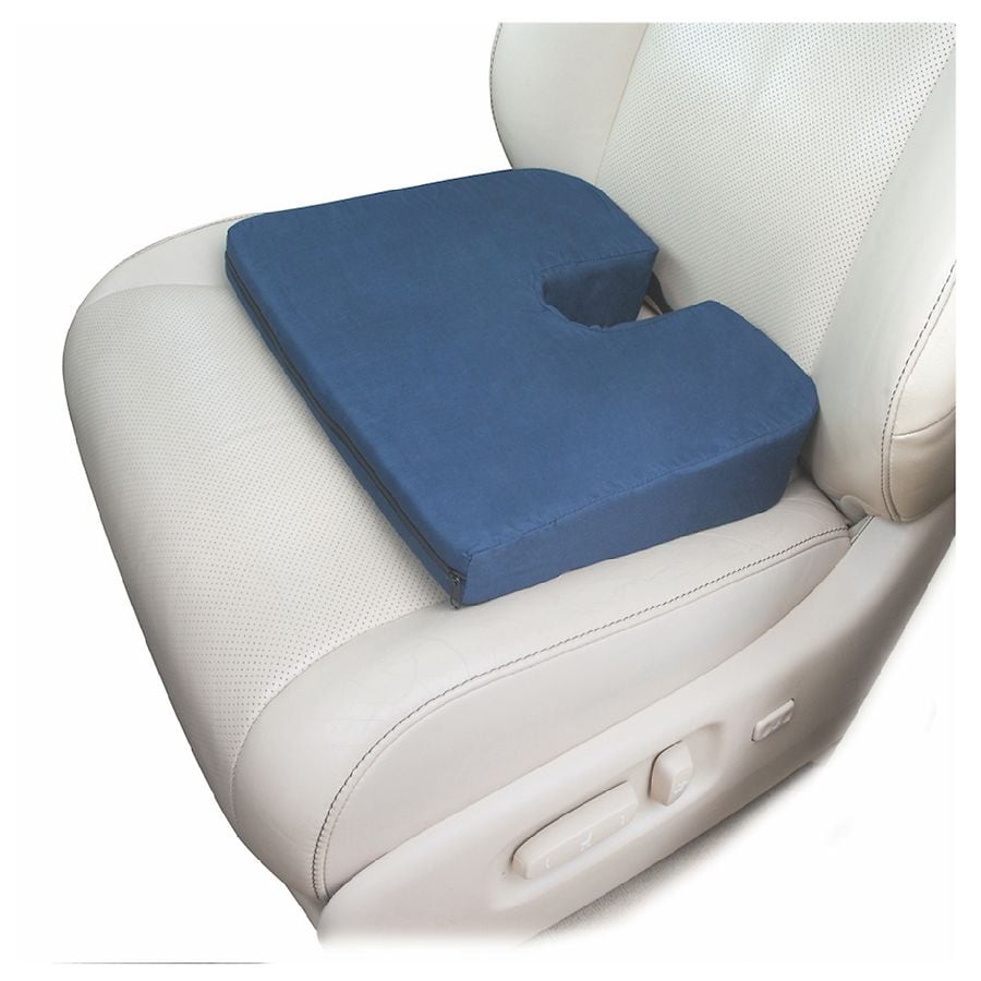  Essential Medical Sloping Cushion with Cut Out for Bucket Seats 