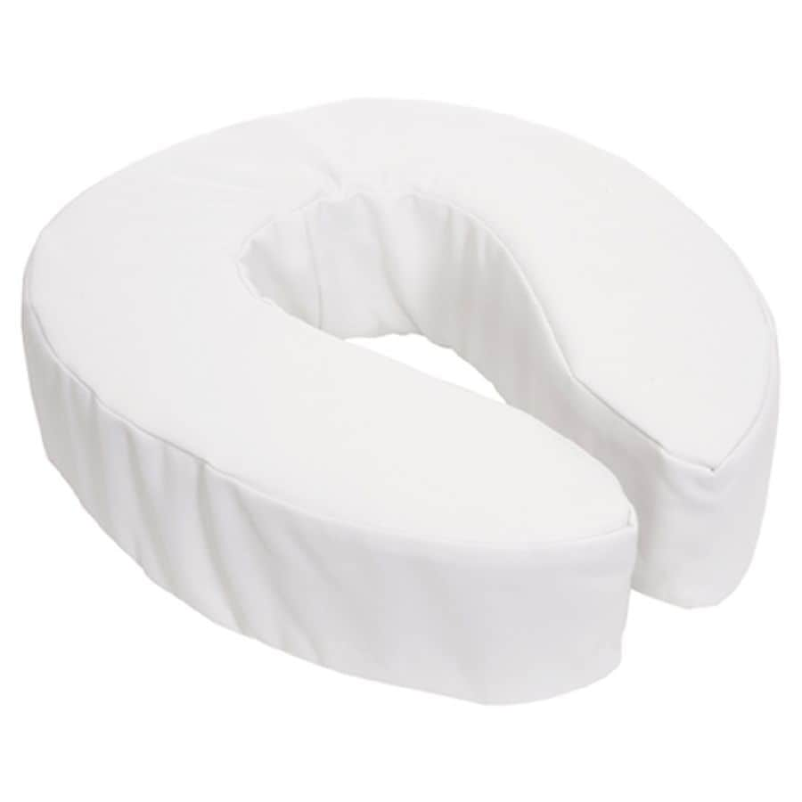 Essential Medical 4 Thick Vinyl Padded Toilet Seat Cushion