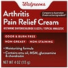 Walgreens Arthritis Pain Relief Cream | Walgreens