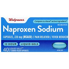 Walgreens Naproxen Sodium Liquid Gels | Walgreens