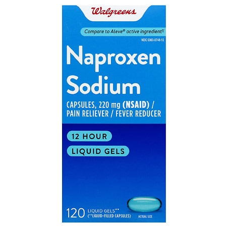 UPC 311917199788 product image for Walgreens Naproxen Sodium Liquid Gels - 80.0 ea | upcitemdb.com