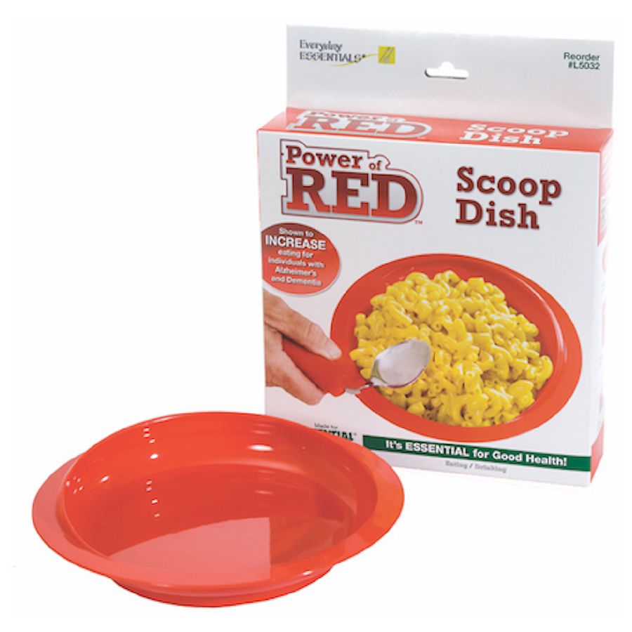 Essential Medical Scoop Dish with Suction Bottom