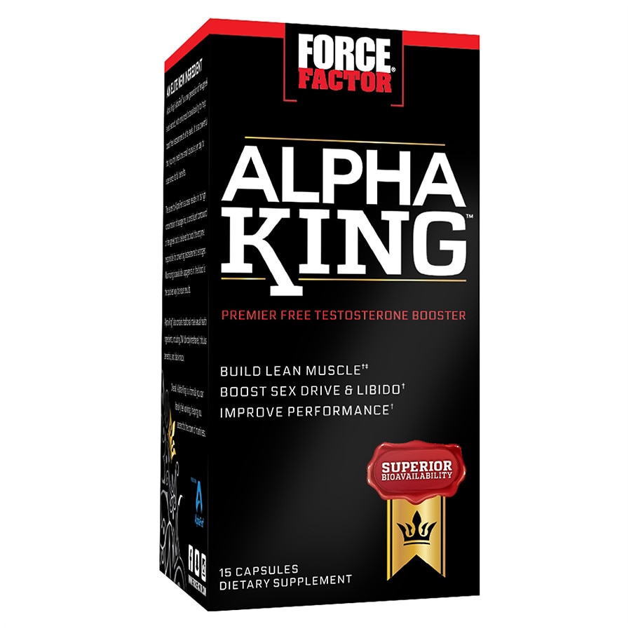 Force Factor Alpha King Capsules