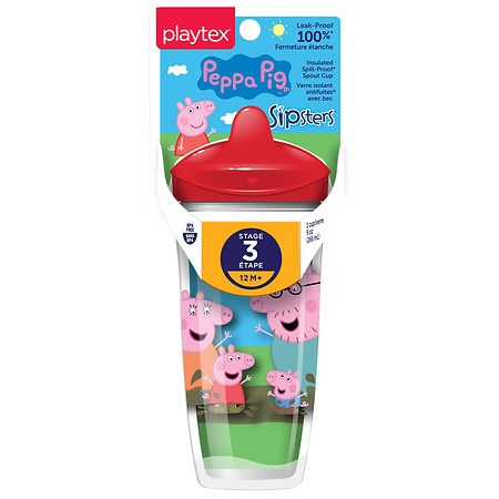 UPC 078300020134 product image for Playtex Stage 3 Peppa Pig Spout Cup - 1.0 ea | upcitemdb.com