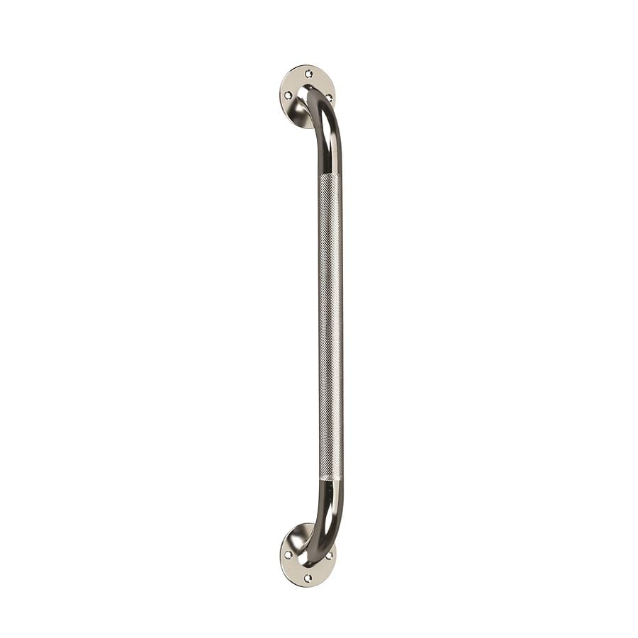 Drive Medical Chrome Knurled Grab Bar Chrome