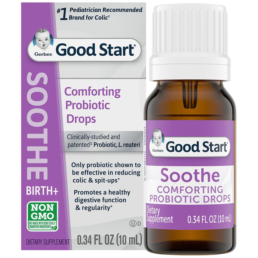 Gerber Soothe Probiotic Colic Drops 