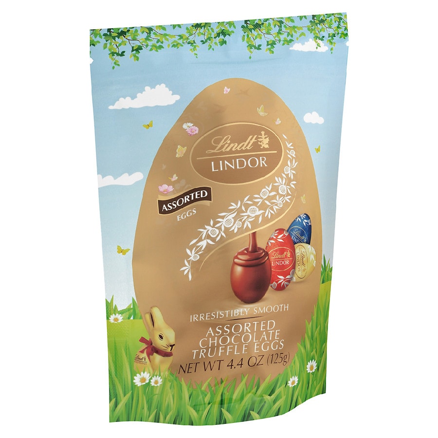 Lindt Easter Egg Truffles Pouch Assorted Chocolate