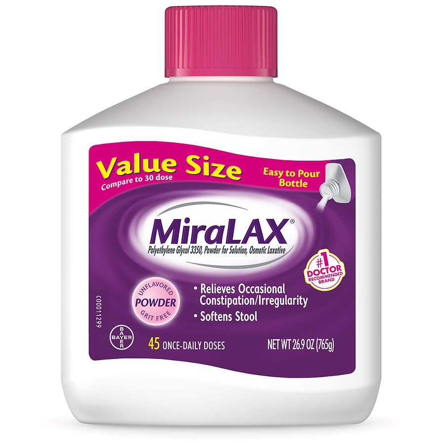 MiraLAX Polyethylene Glycol 3350 