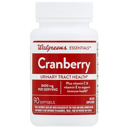 Walgreens Cranberry 8400mg With Vitamin C And E