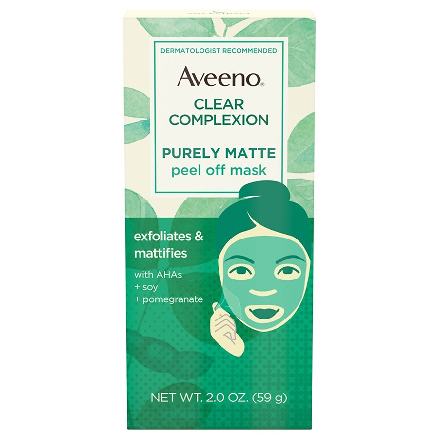 Download Aveeno Clear Complexion Pure Matte Peel Off Face Mask Walgreens PSD Mockup Templates