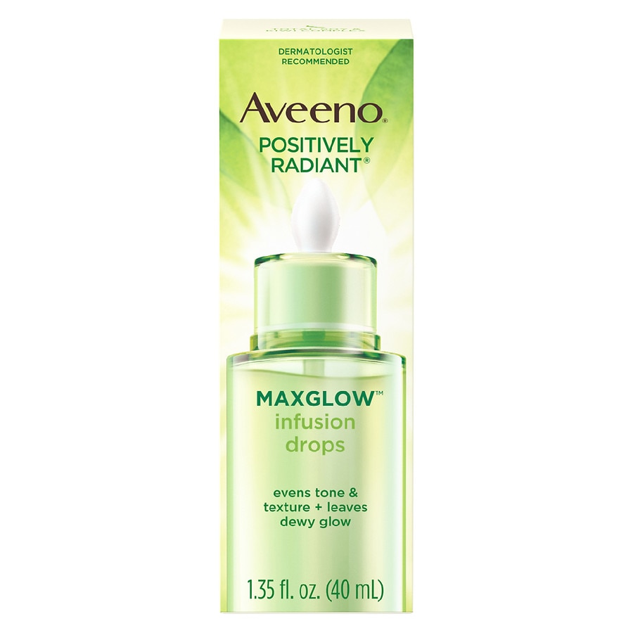  Aveeno Positively Radiant Maxglow Infusion Drops Serum 