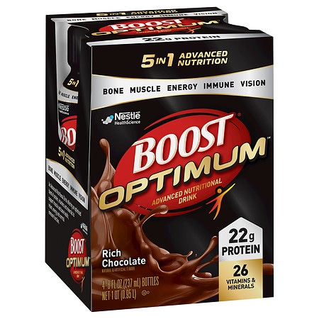 UPC 041679265598 product image for Boost Optimum Advanced Nutritional Drink - 8.0 fl oz x 4 pack | upcitemdb.com