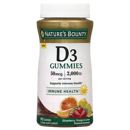 Natures Bounty Vitamin D3 Gummies