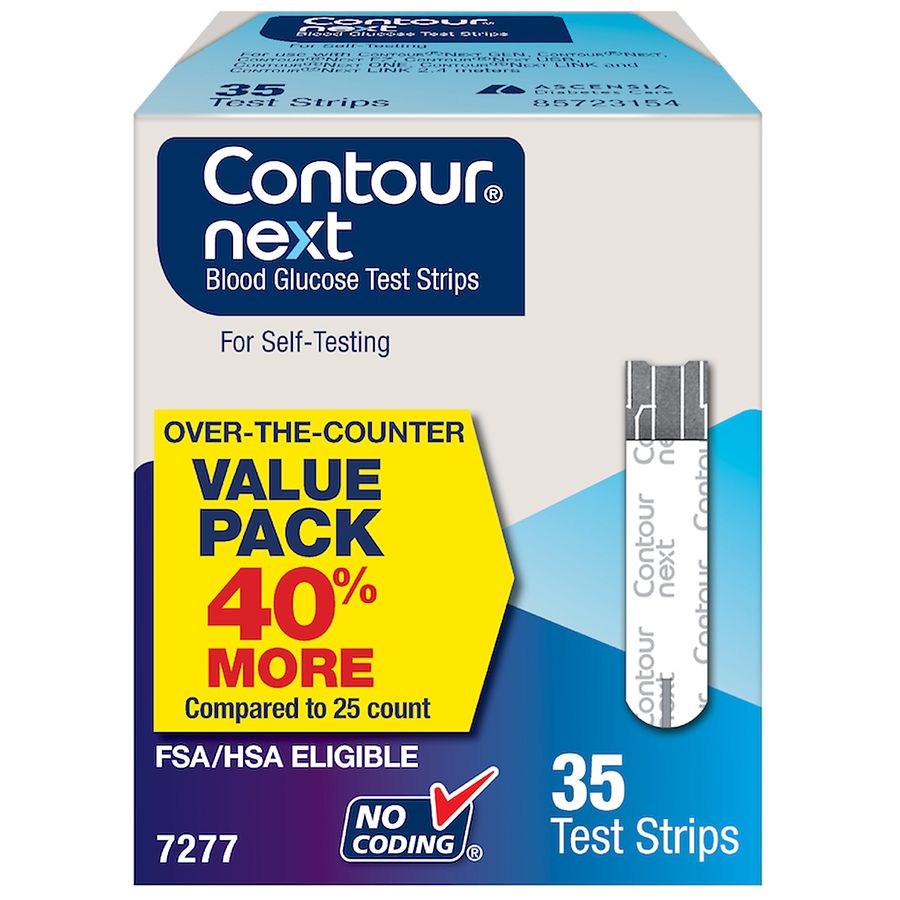 Contour Next Blood Glucose Test Strips Walgreens