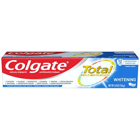 colgate total advanced whitening toothpaste 8 oz