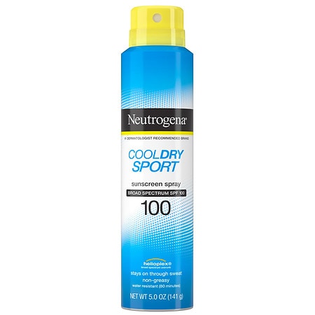 UPC 086800101437 product image for Neutrogena Cooldry Sport Sunscreen Spray SPF 100, Oil-Free - 5.0 oz | upcitemdb.com