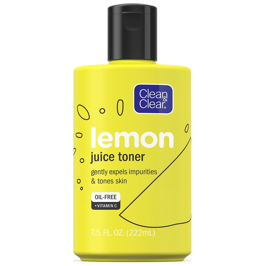  Clean & Clear Alcohol-Free Lemon Juice Facial Toner 