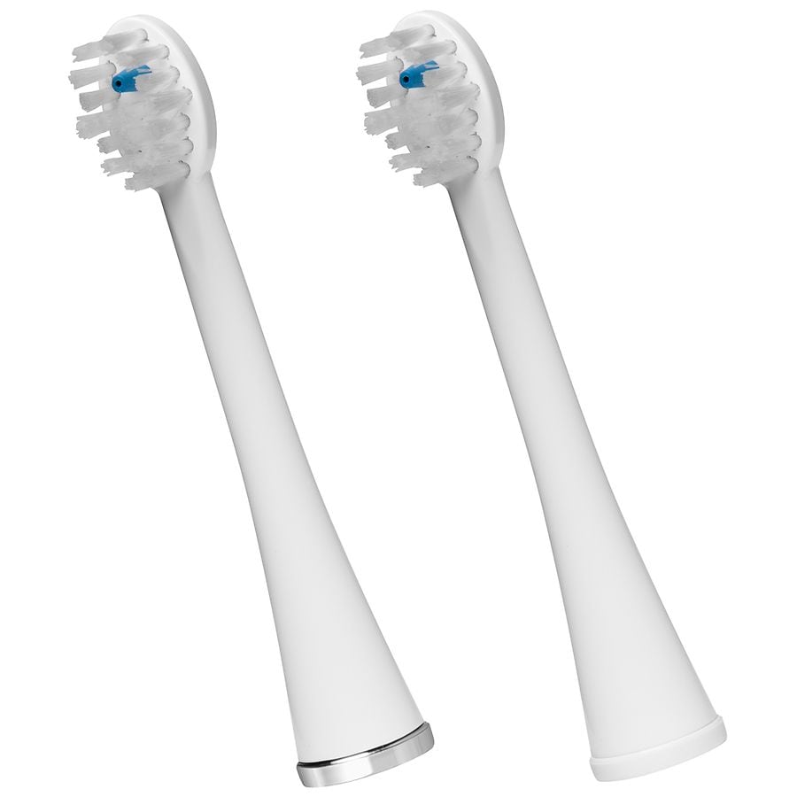 Waterpik Sonic-Fusion Flossing Toothbrush Replacement Heads, White