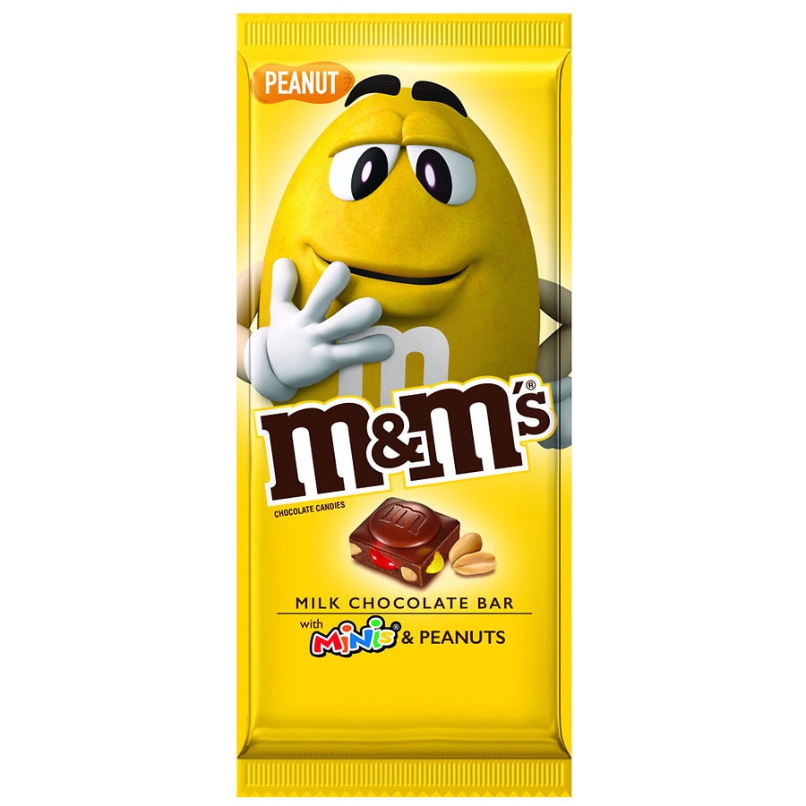 M M S Minis Milk Chocolate Candy Bar Peanut Walgreens