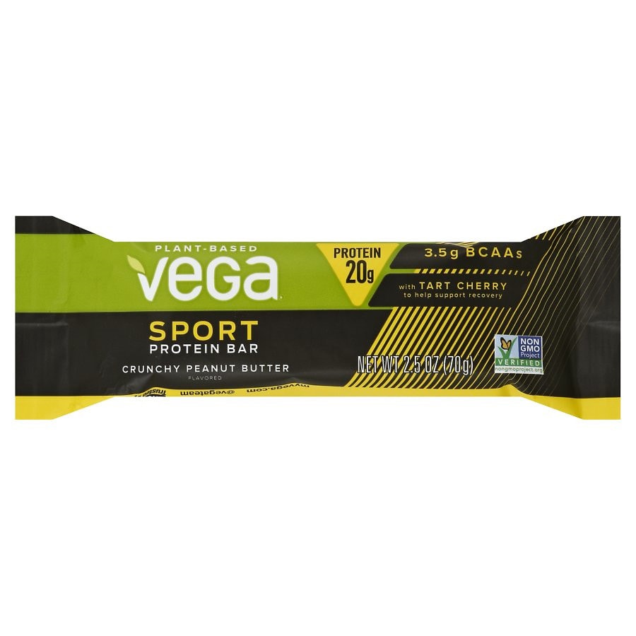  Vega Sport Protein Bar Crunchy Peanut Butter 