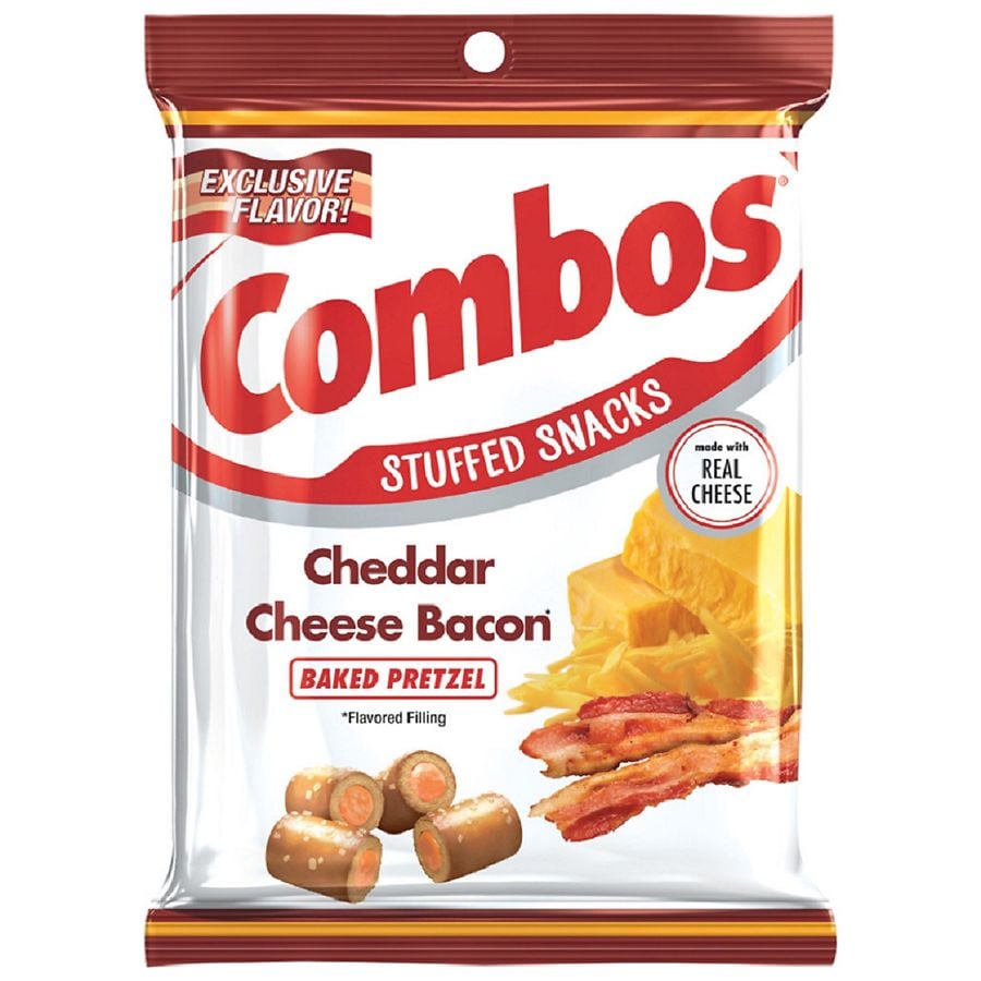 Combos Cheddar Cheese Bacon Baked Pretzel Walgreens