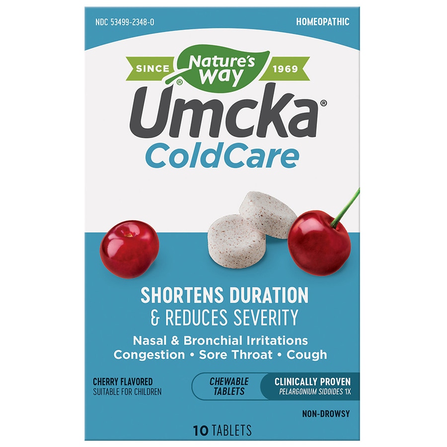 Nature's Way ColdCare Chewable Tablets Cherry