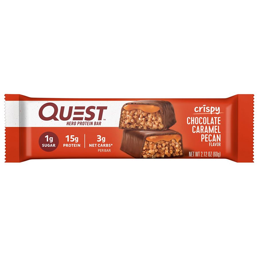 Quest Nutrition Hero Protein Bar Chocolate Caramel Pecan Walgreens
