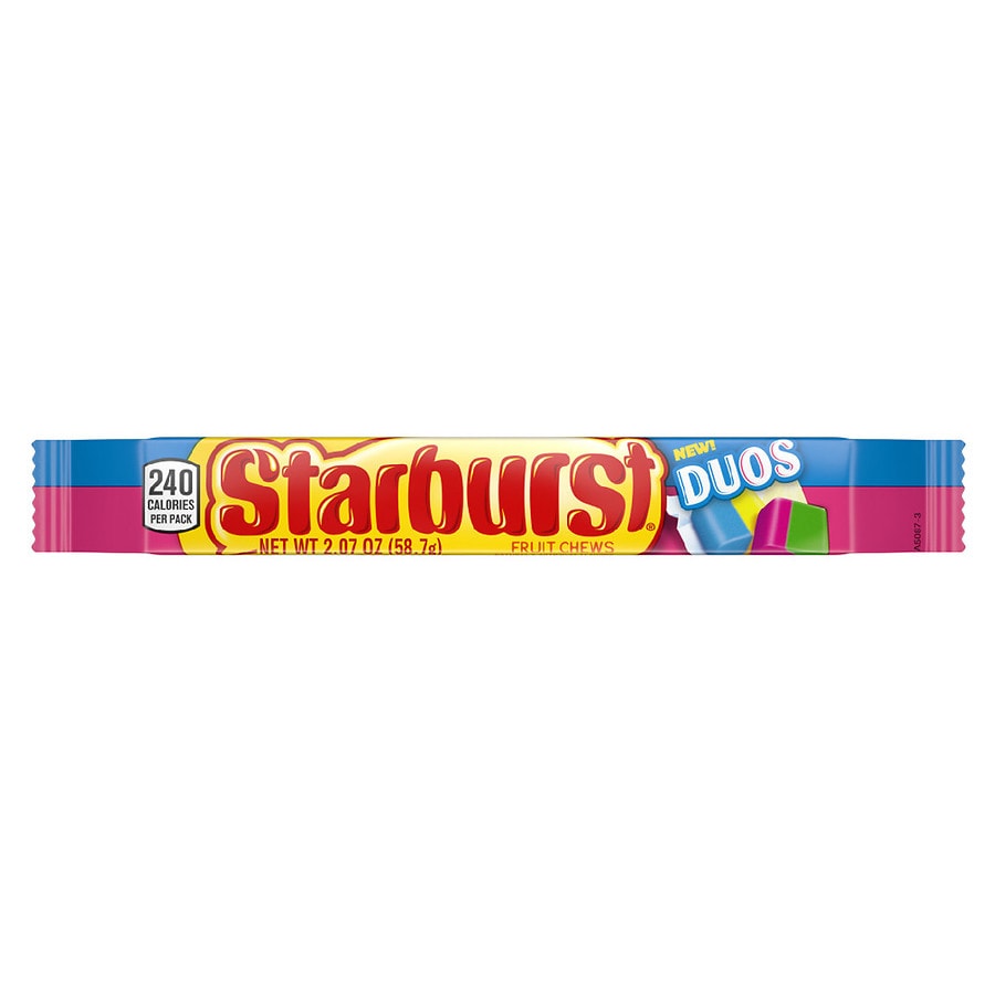 Starburst Duos Fruit Chews Candy