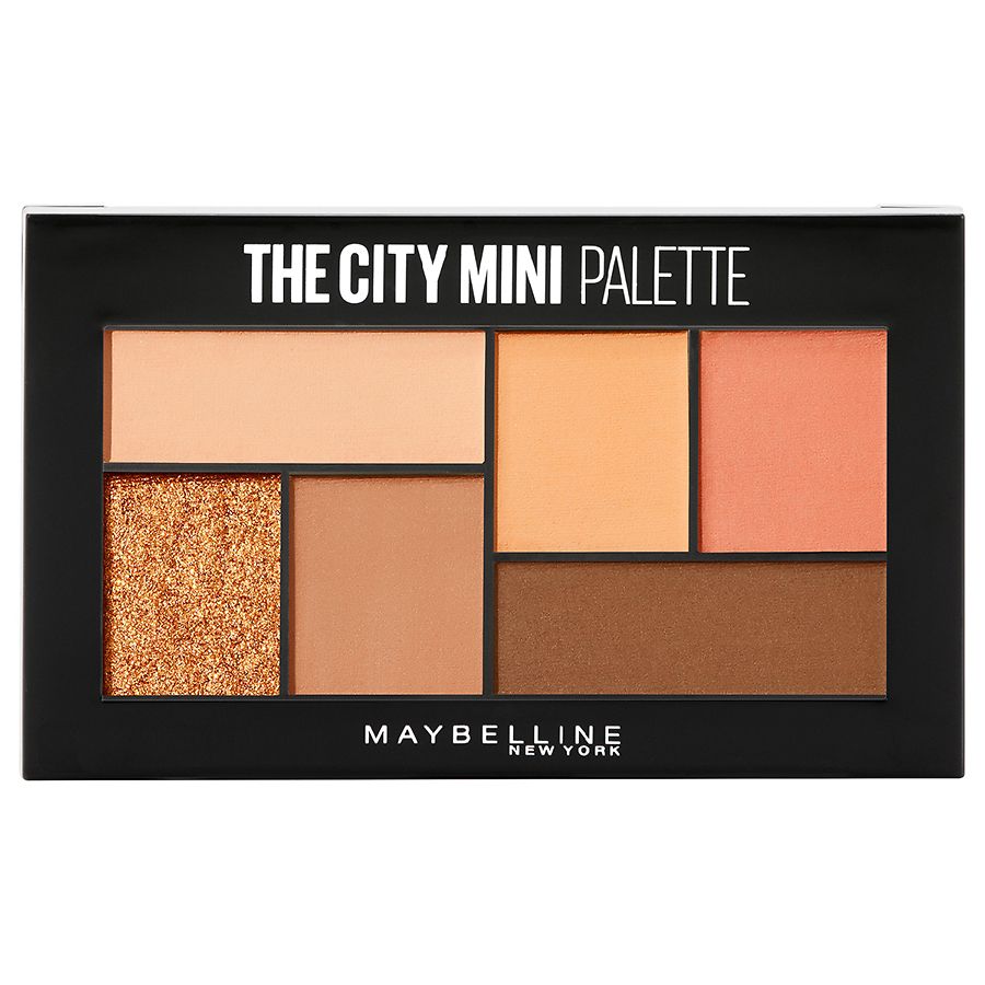 orange and brown eyeshadow palette