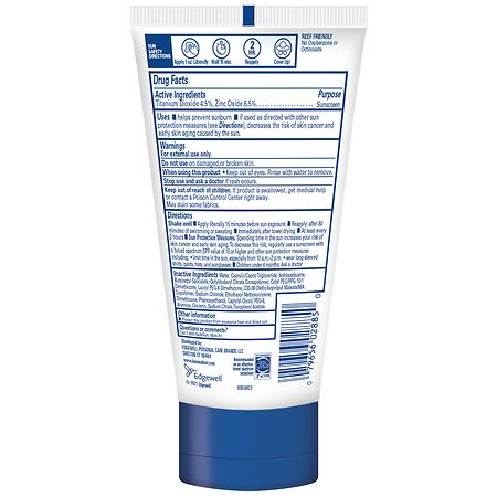 banana boat titanium dioxide sunscreen