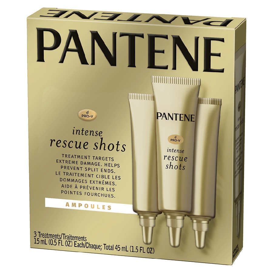  Pantene Intense Rescue Shots Hair Ampoules Hair Damage Treatment 