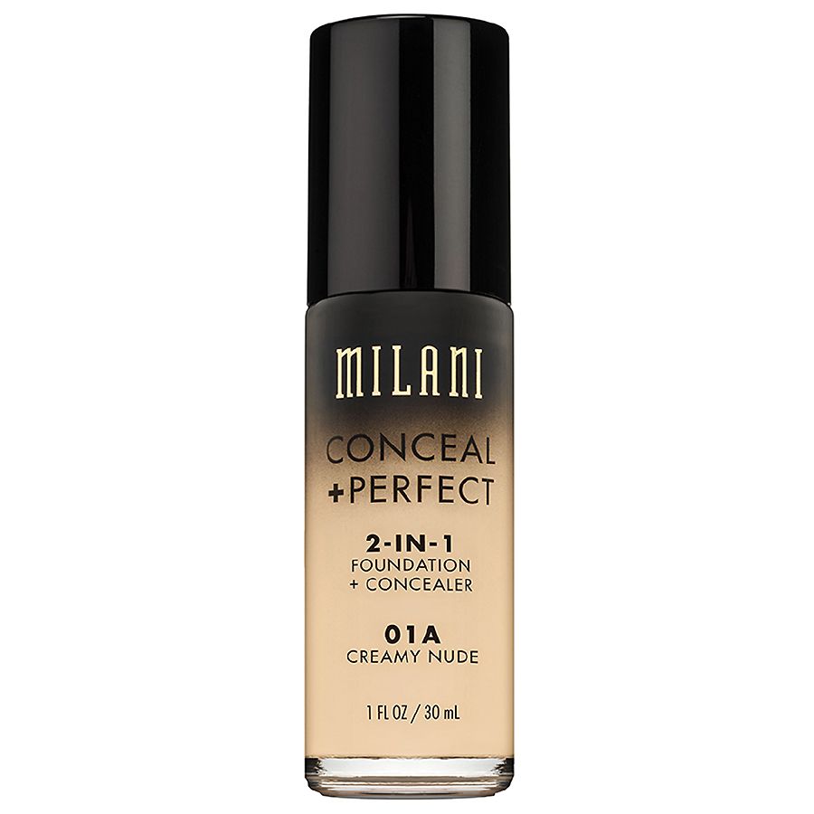  Milani Conceal + Perfect 2-in-1 Foundation, Creamy Nude 