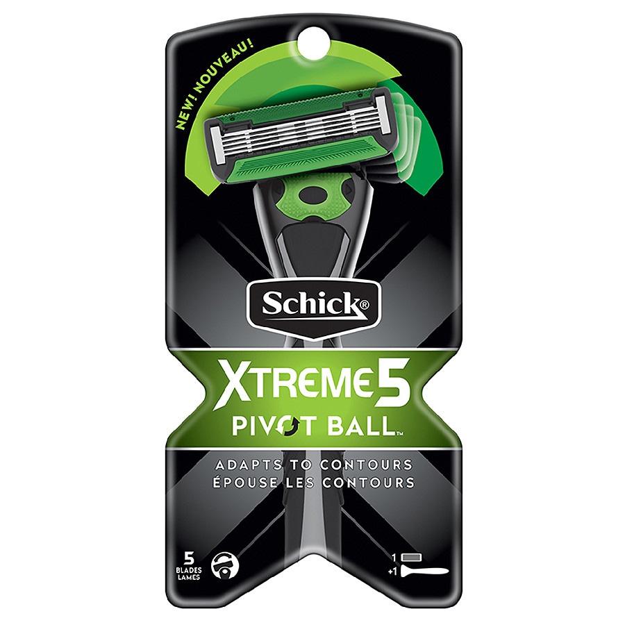 Schick Xtreme5 Pivot Ball Razor Kit